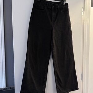 Joe's Jeans Black Wide-Leg Women's Jeans